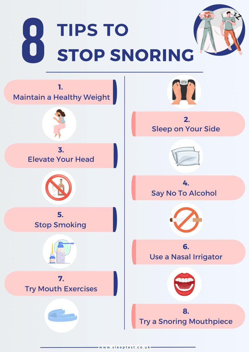 Eight Snoring Solutions | SleepTest.co.uk