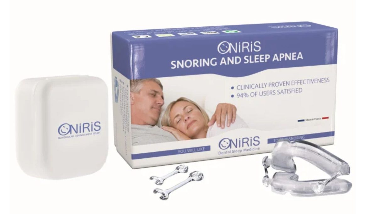 Oniris Mandibular Advancement Device for snoring and Sleep Apnoea | SleepTest.co.uk